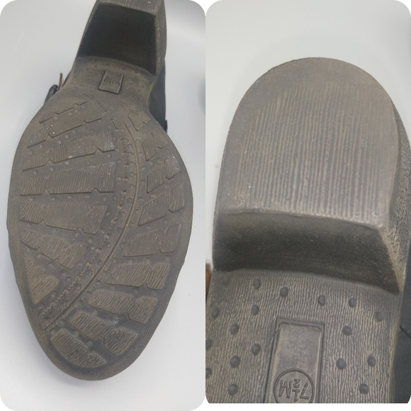 Judith Vegan Leather Cathy Chunky Heel Round Toe Mary Jane Black with Box sz 7.5 - Picture 4 of 12